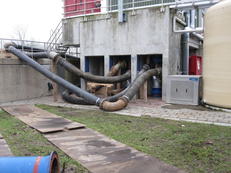 Aanpassing van het influentwerk voor de rioolwaterzuiveringsinstallatie te Birdaard, Dokkum en Damwoude