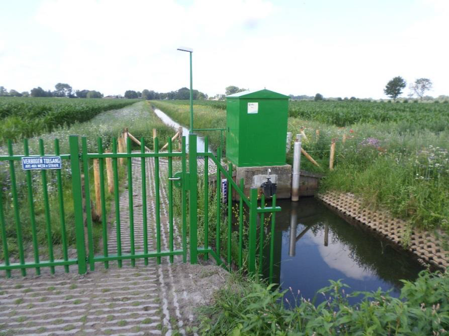 Gemalen Veenhuis, Koekoeksbloem, Bestevaer en inlaat De Botter