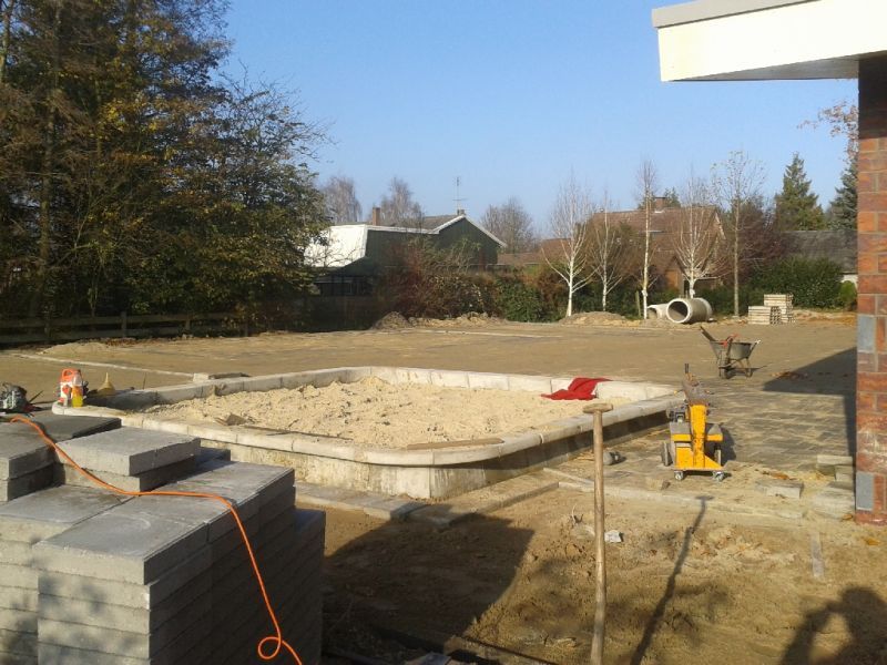 Herinrichting terrein Kulturhus Oene