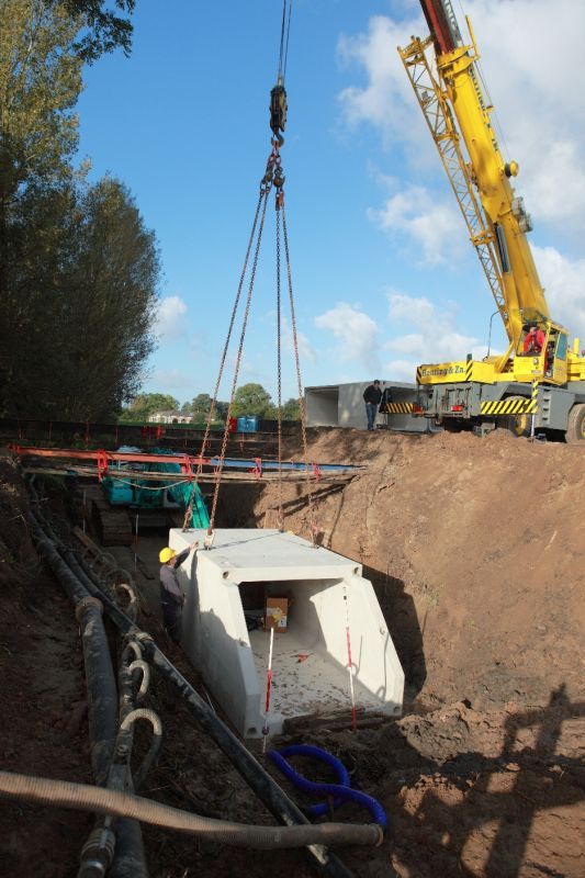 Vervangen betonnen duiker Bronkhorsterweg