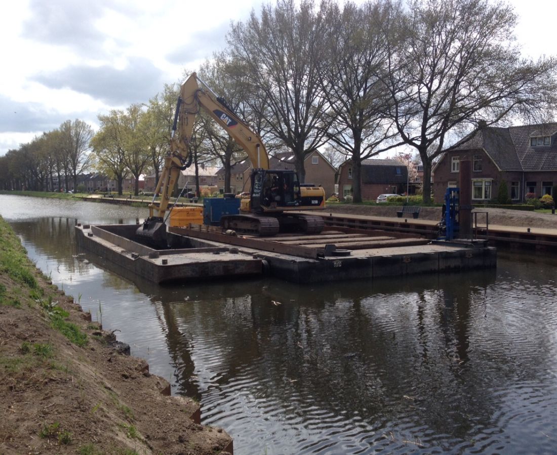 EIND APRIL START SANEREN EN HERINRICHTEN 5E PAND VAN HET APELDOORNS KANAAL EIND APRIL START SANEREN EN HERINRICHTEN 5E PAND VAN HET APELDOORNS KANAAL